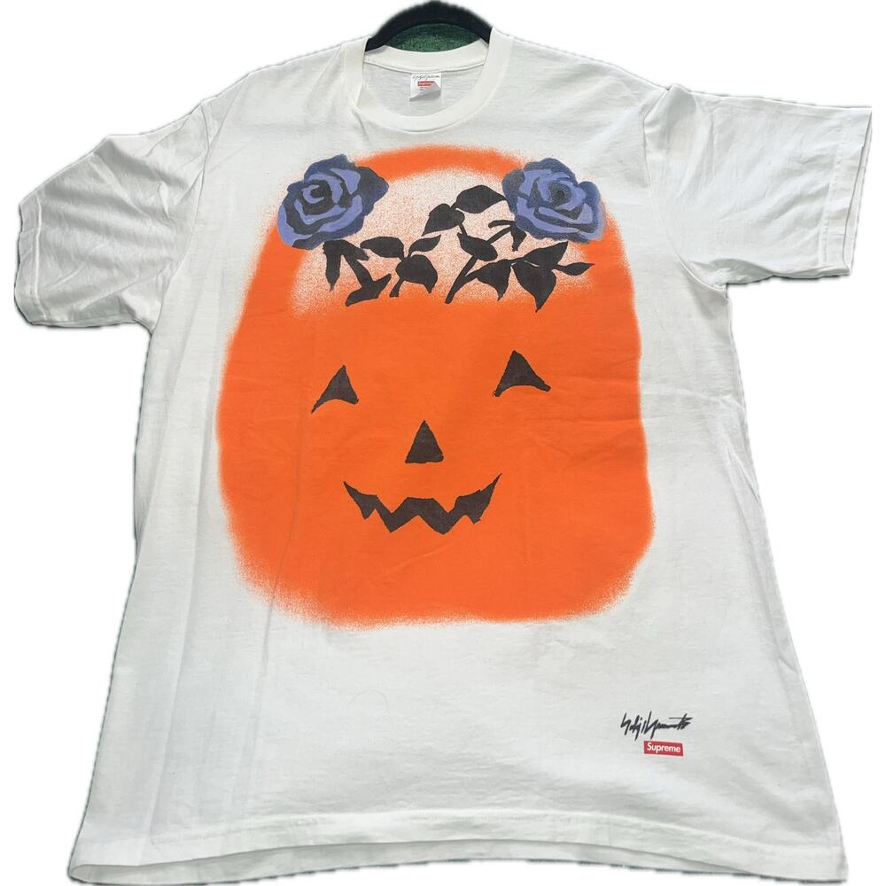 Supreme x Yohji Yamamoto FW22 Pumpkin Tee
